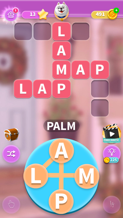Word Mansion - Words & Design screenshot 1