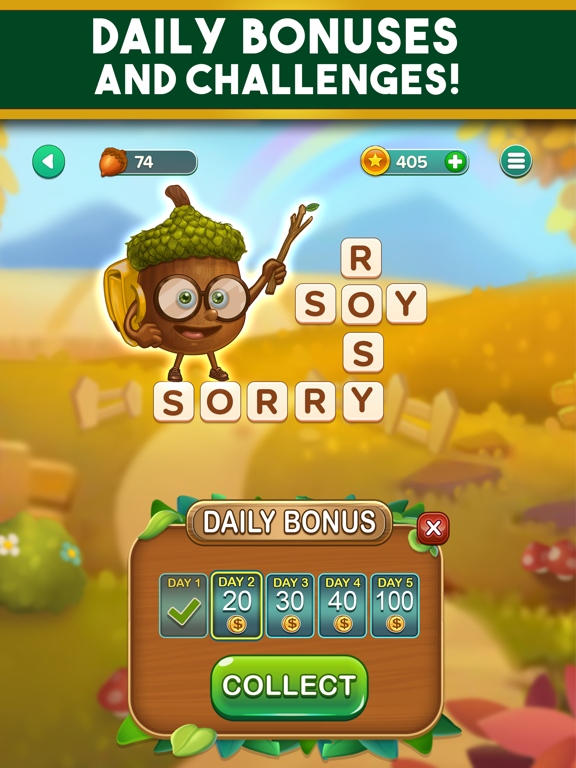 Word Nut Crossword Puzzle Game screenshot 3
