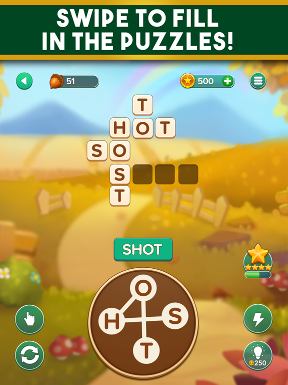 Word Nut Crossword Puzzle Game screenshot 4