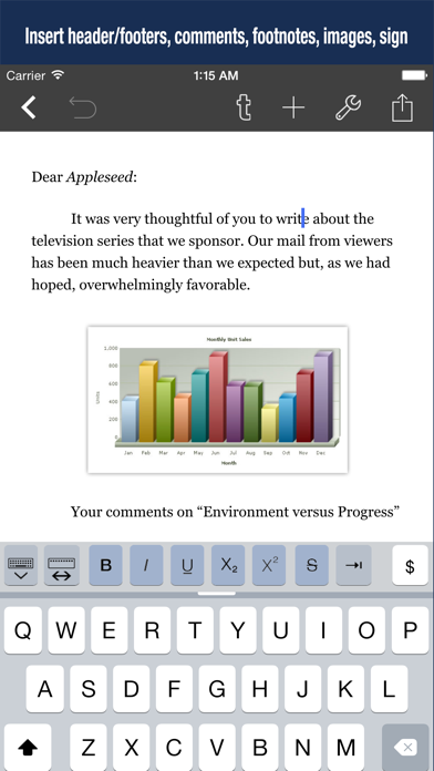Word Processor - Textilus Pro screenshot 5