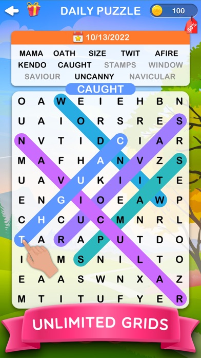 Word Search 2 - Hidden Words screenshot 4