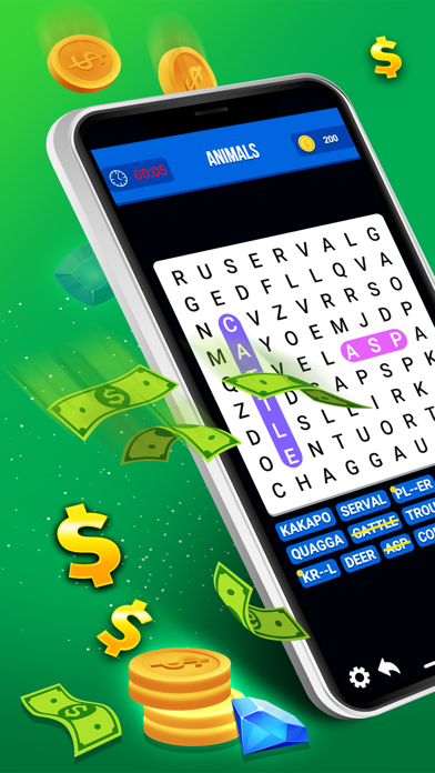 Word Search Cash: Money Games screenshot 5