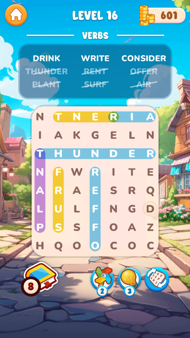Word Search - English screenshot 1