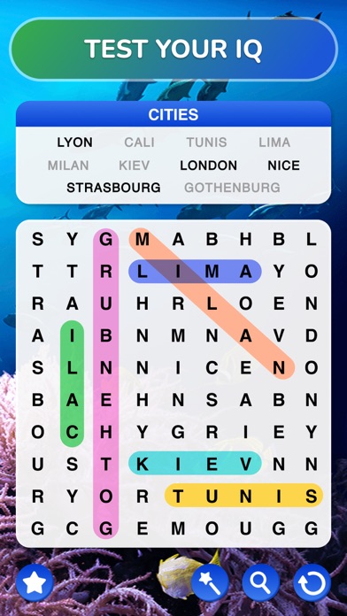Word Search Journey - Puzzle screenshot 1