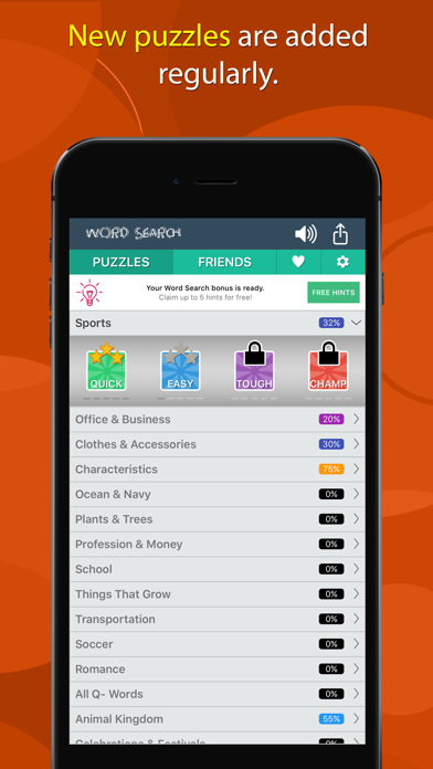 Word Search Puzzles RJS screenshot 3