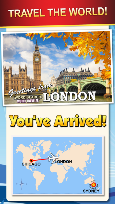 Word Search World Traveler screenshot 2