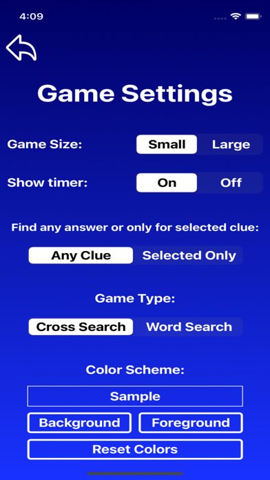 Word Seek with Crossword Clues screenshot 1
