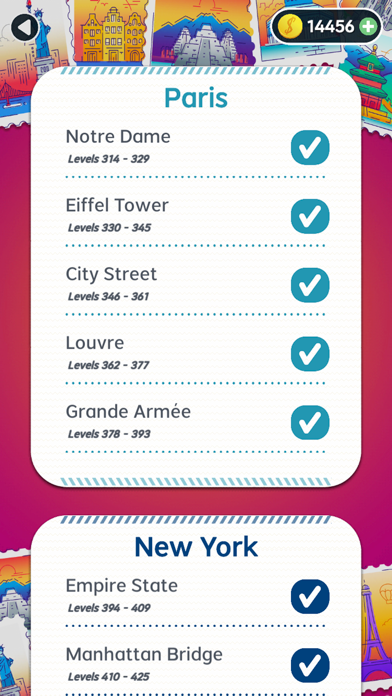 Word Swipe Connect World Quiz screenshot 1