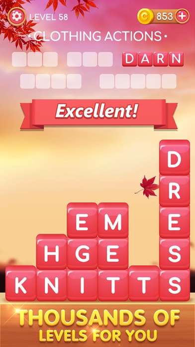 Word Swipe Puzzle screenshot 1