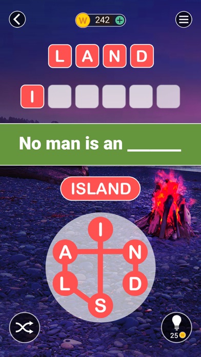 Word Tour - word puzzle screenshot 1