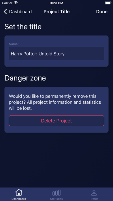 Word Tracker screenshot 3
