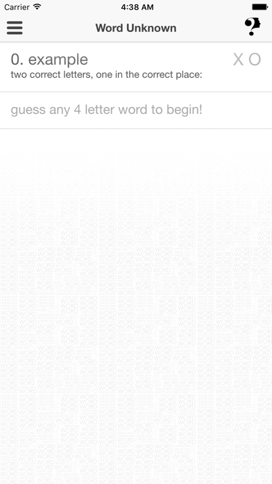 Word Unknown screenshot 1