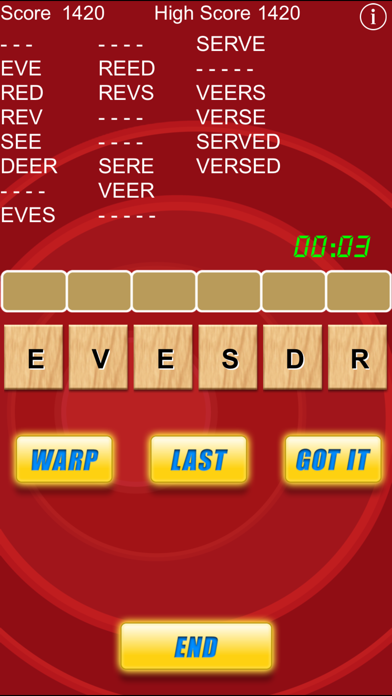 Word Warp - A Word Puzzle Game screenshot 2