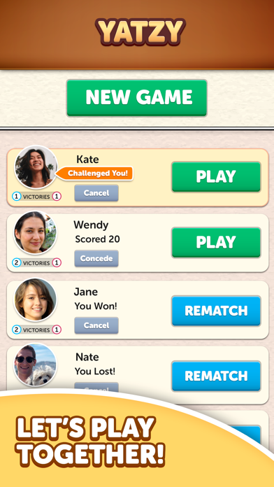 Word Yatzy - Fun Word Puzzler screenshot 1