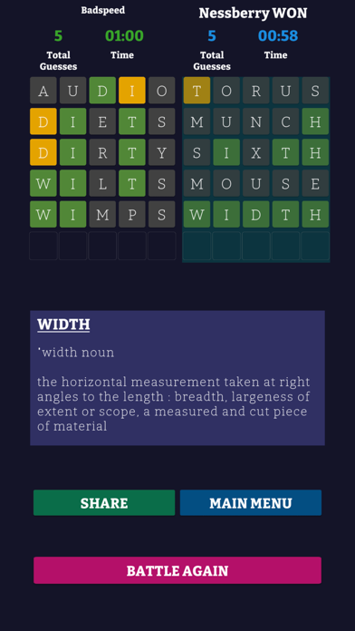 WordBeast - Guess the Word screenshot 2