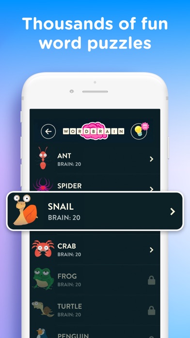 WordBrain: classic word puzzle screenshot 4