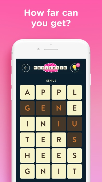 WordBrain: classic word puzzle screenshot 1