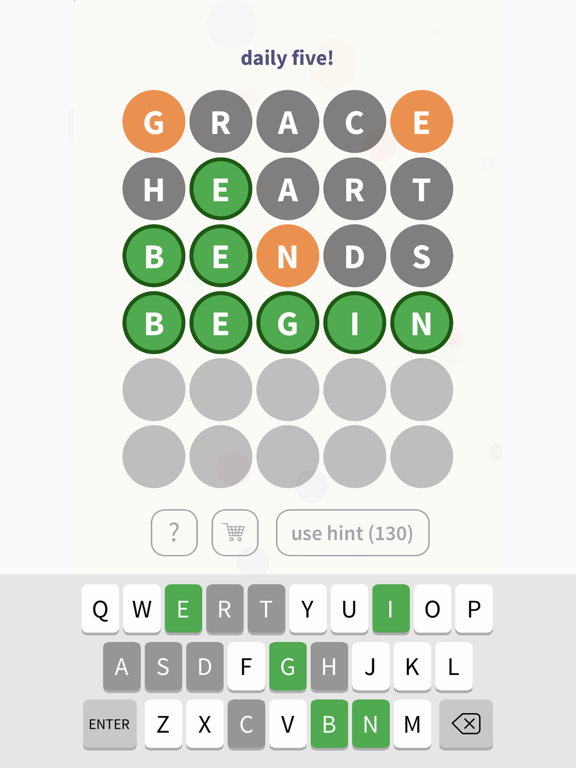 WordBubbles! screenshot 1