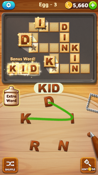 WordCookies Cross screenshot 1