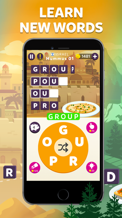 Wordelicious - Fun Word Puzzle screenshot 4