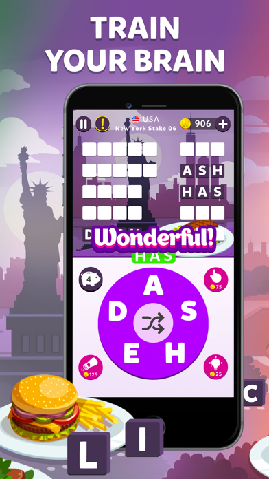 Wordelicious - Fun Word Puzzle screenshot 2