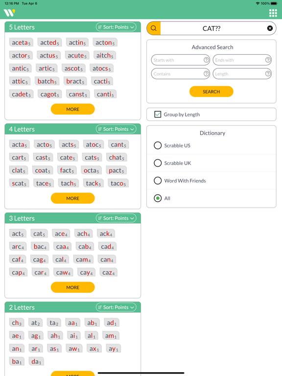 Wordfinder by WordTips screenshot 6