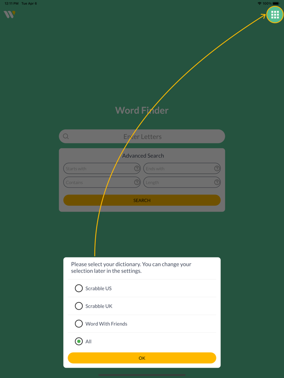 Wordfinder by WordTips screenshot 10
