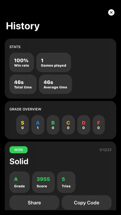 Wordi - a word guessing game screenshot 1