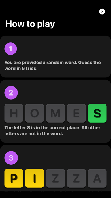 Wordi - a word guessing game screenshot 3