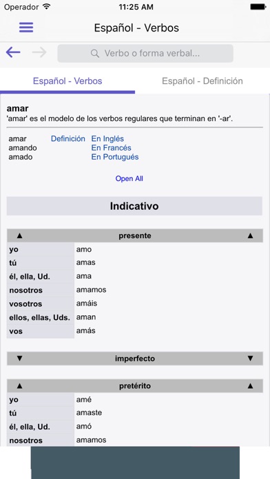 WordReference Dictionary screenshot 3