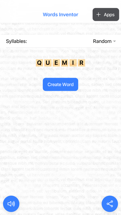 Words Inventor screenshot 2