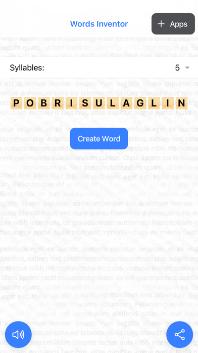 Words Inventor screenshot 1