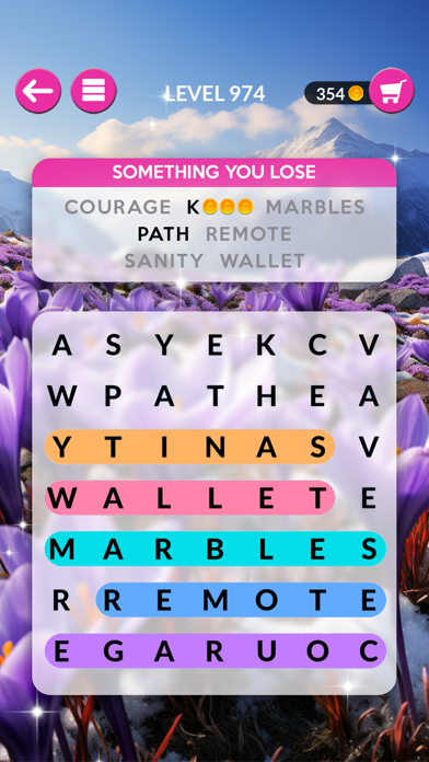 Wordscapes Search - Word game screenshot 1