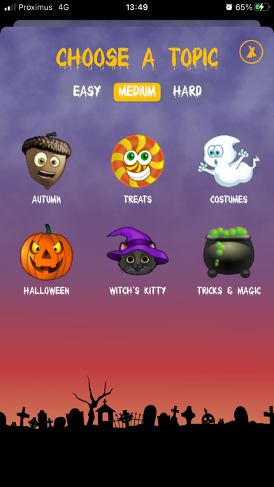 WordSearch Halloween screenshot 4