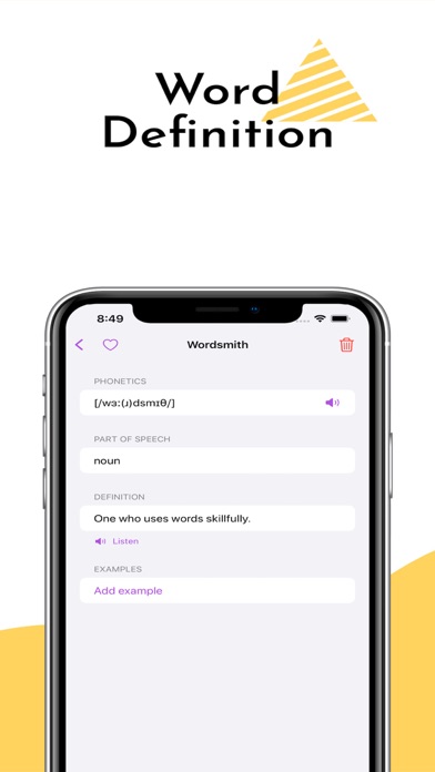 WordSmith: A Word List screenshot 2