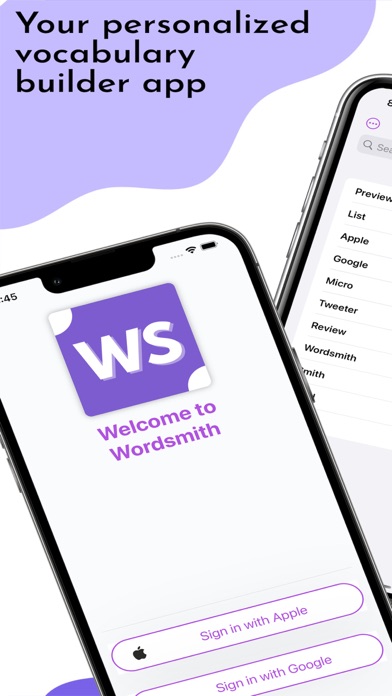 WordSmith: A Word List screenshot 5