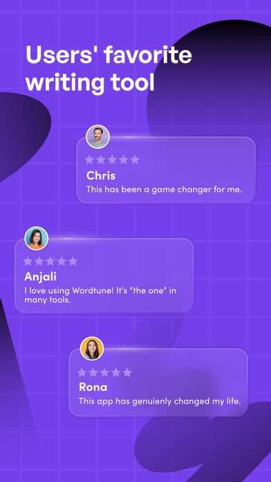 Wordtune: AI Writing Keyboard screenshot 3