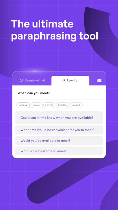 Wordtune: AI Writing Keyboard screenshot 5