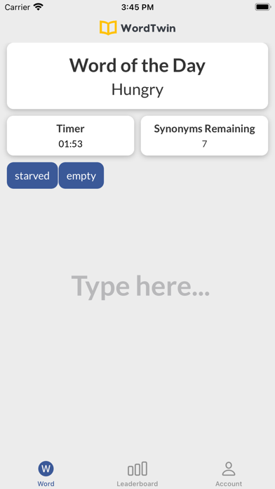 WordTwin – Synonym Word Game screenshot 5