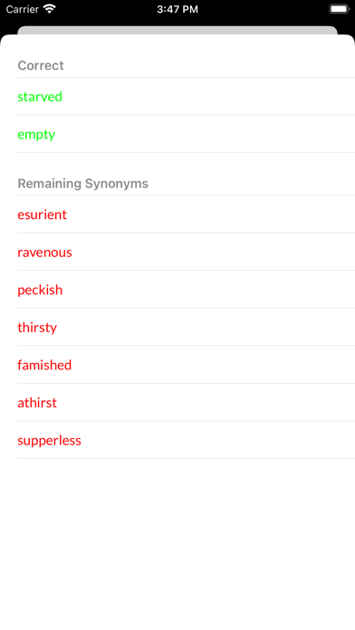 WordTwin – Synonym Word Game screenshot 1