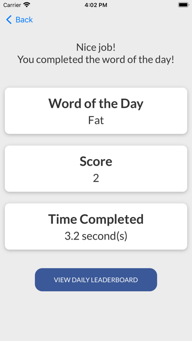 WordTwin – Synonym Word Game screenshot 2