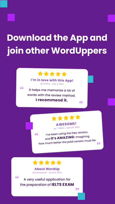 WordUp - Vocabulary Builder screenshot 1