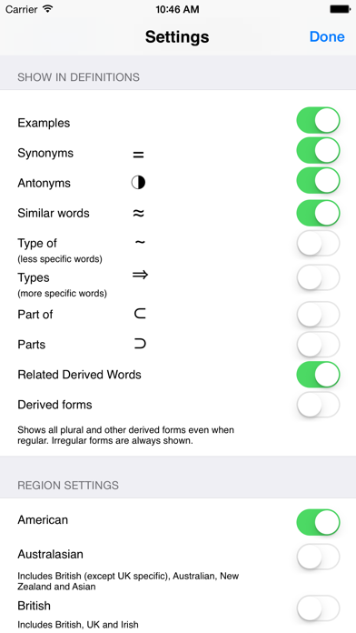 WordWeb Dictionary screenshot 3