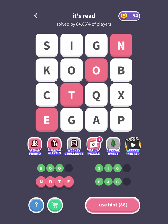WordWhizzle Search screenshot 5