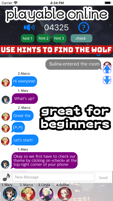 WordWolf - Werewolf game screenshot 1