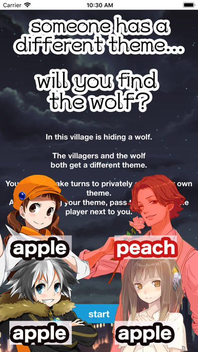 WordWolf - Werewolf game screenshot 5