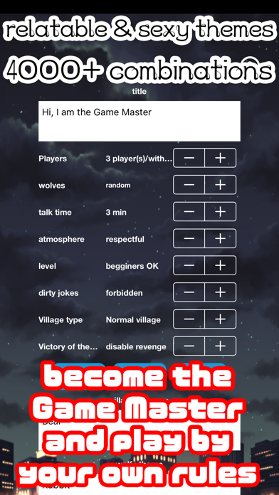 WordWolf - Werewolf game screenshot 2