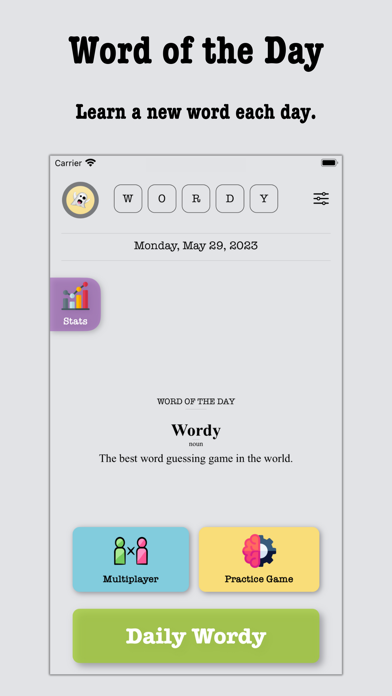 Wordy - Daily Word Guess screenshot 2
