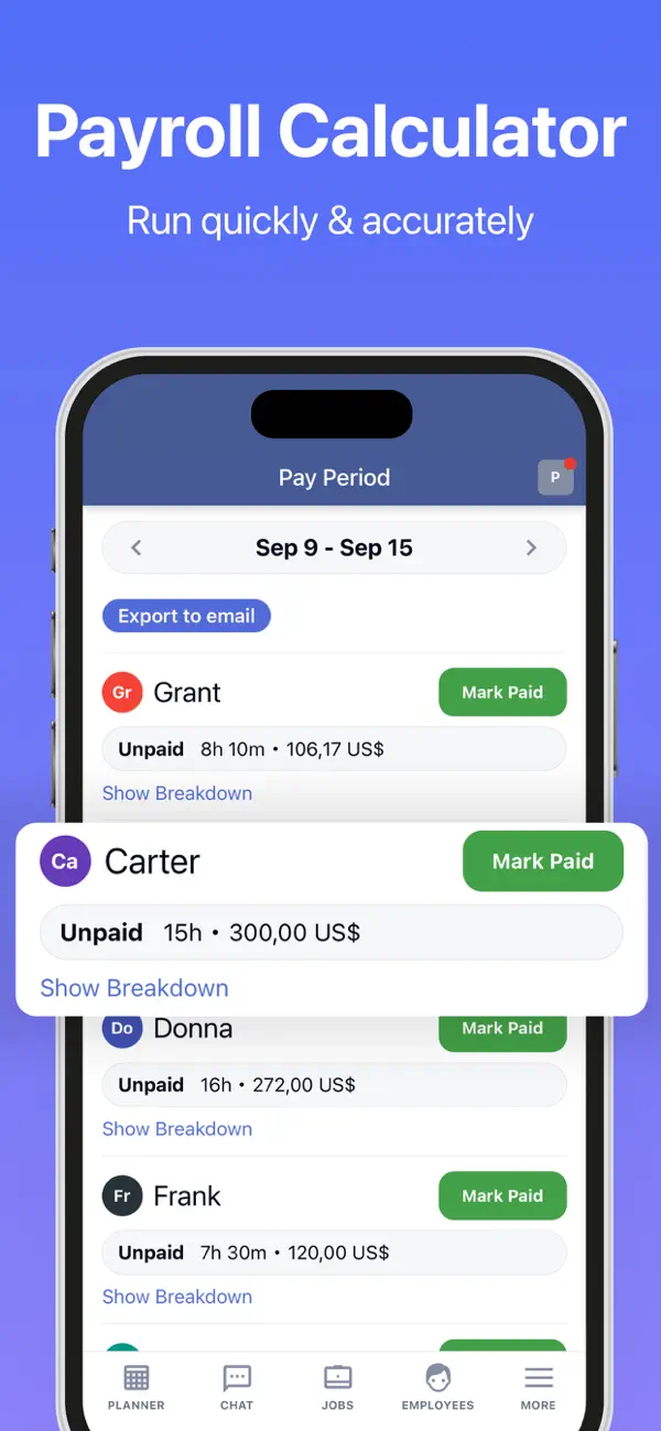 Work Hour Tracker・EmployeeLink screenshot 2