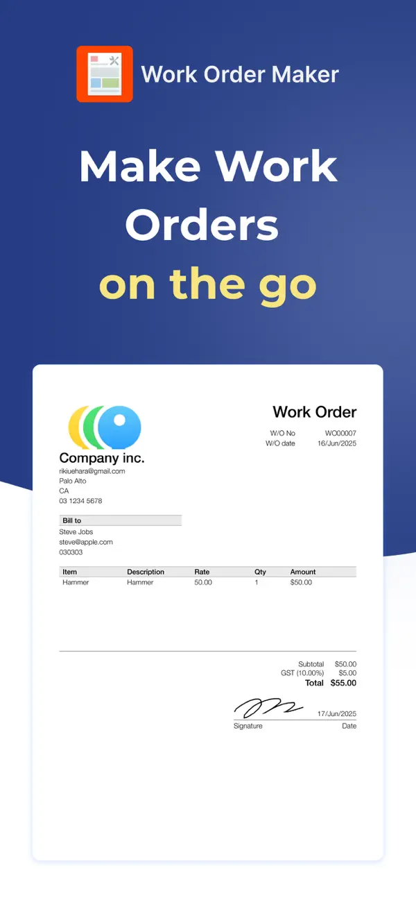 Work Order Maker screenshot 6